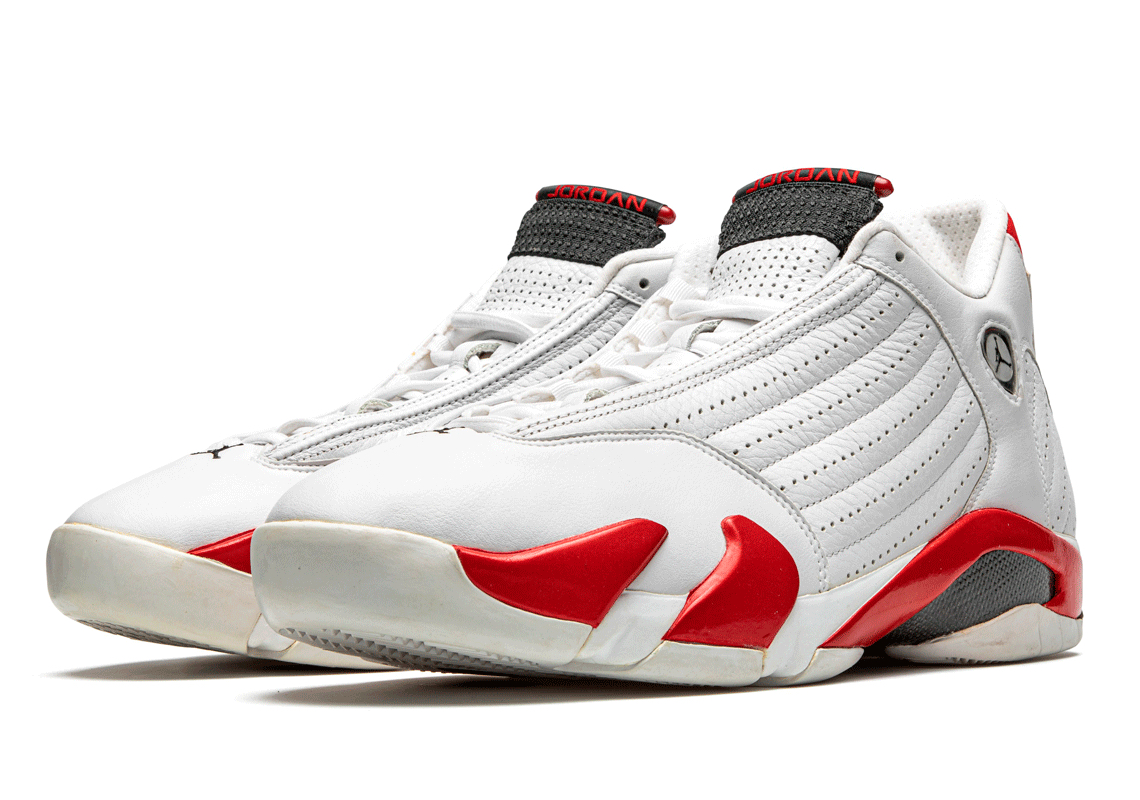 Air Jordan 14 Chicago Game Worn Original Air 2