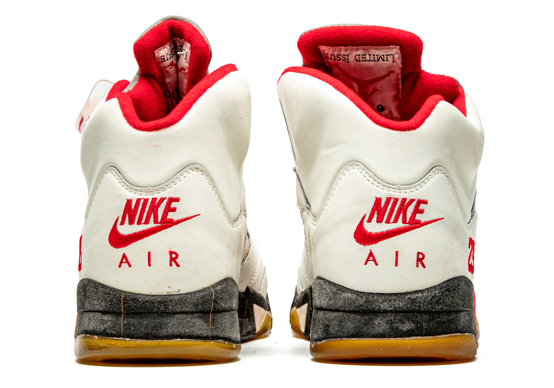 Air Jordan 5 Fire Red Original Air 5