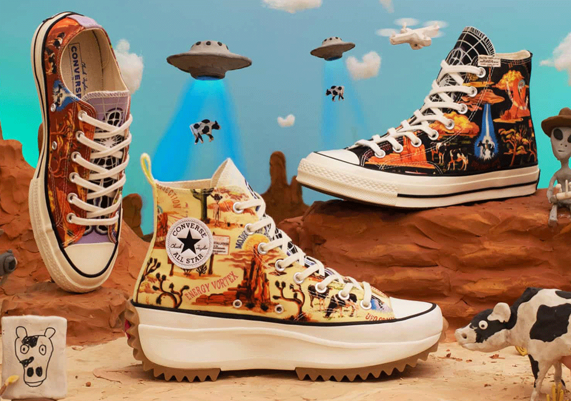 Converse "Twisted Resort" Pack Remembers Infamous Roswell UFO Events