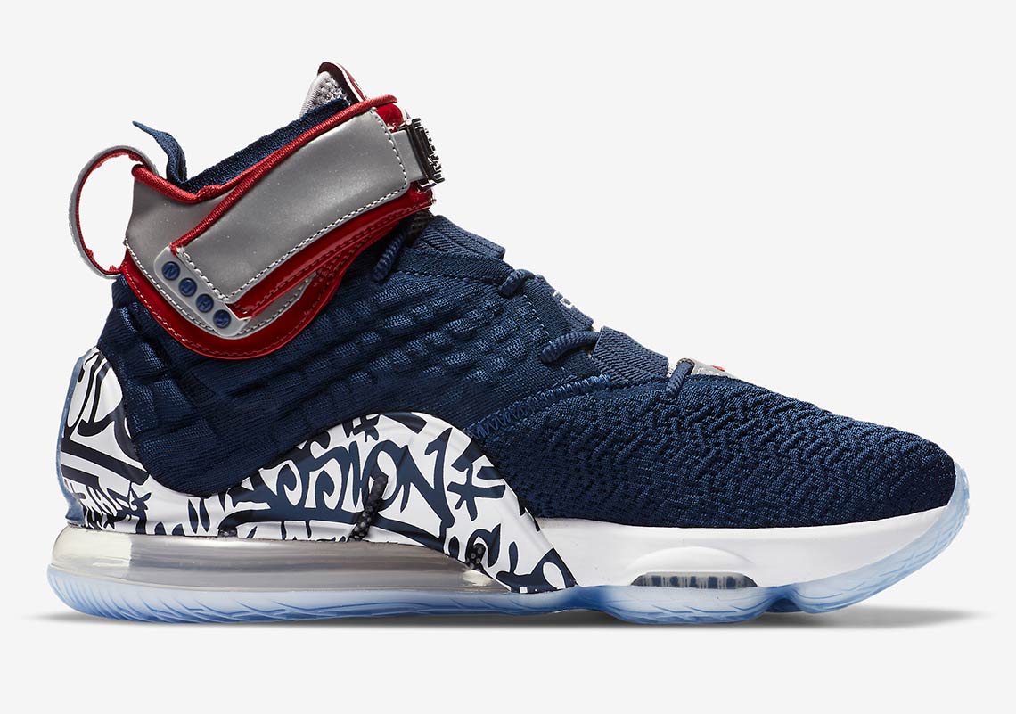 Nike Lebron 17 Graffiti Remix Ct6047 400 3