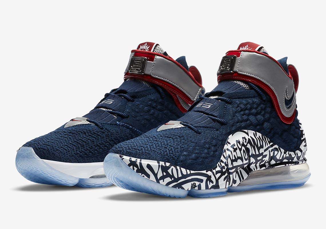 Nike LeBron 17 “Graffiti Remix” Releasing In All-Star PE Colorway