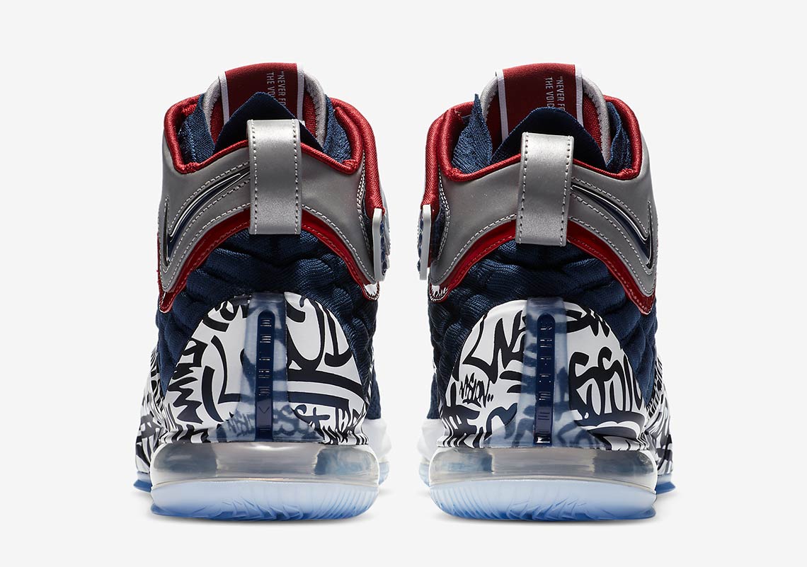 Nike Lebron 17 Graffiti Remix Ct6047 400 6