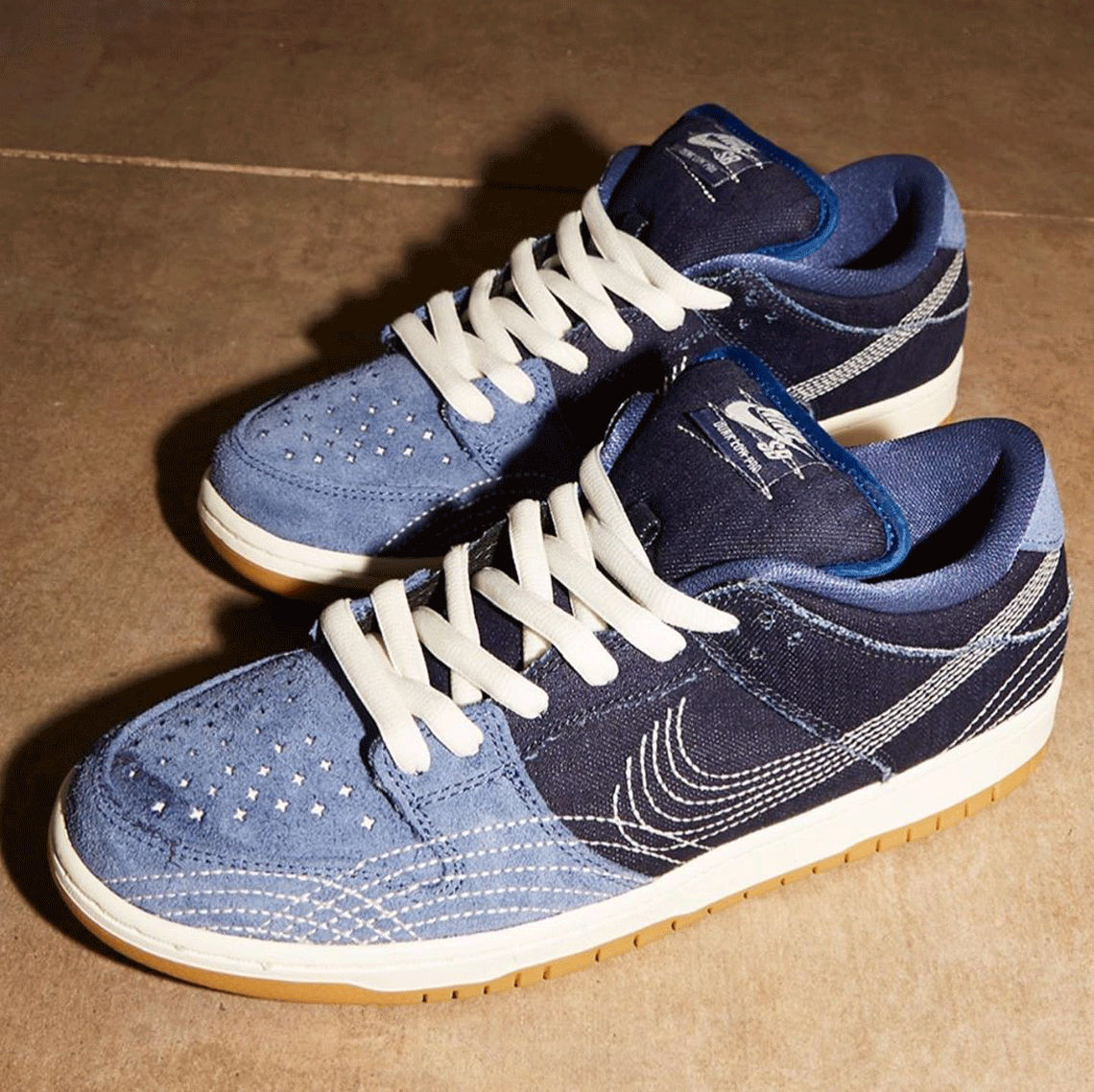 Nike Sb Dunk Low Sashiko Cv0316 400 5