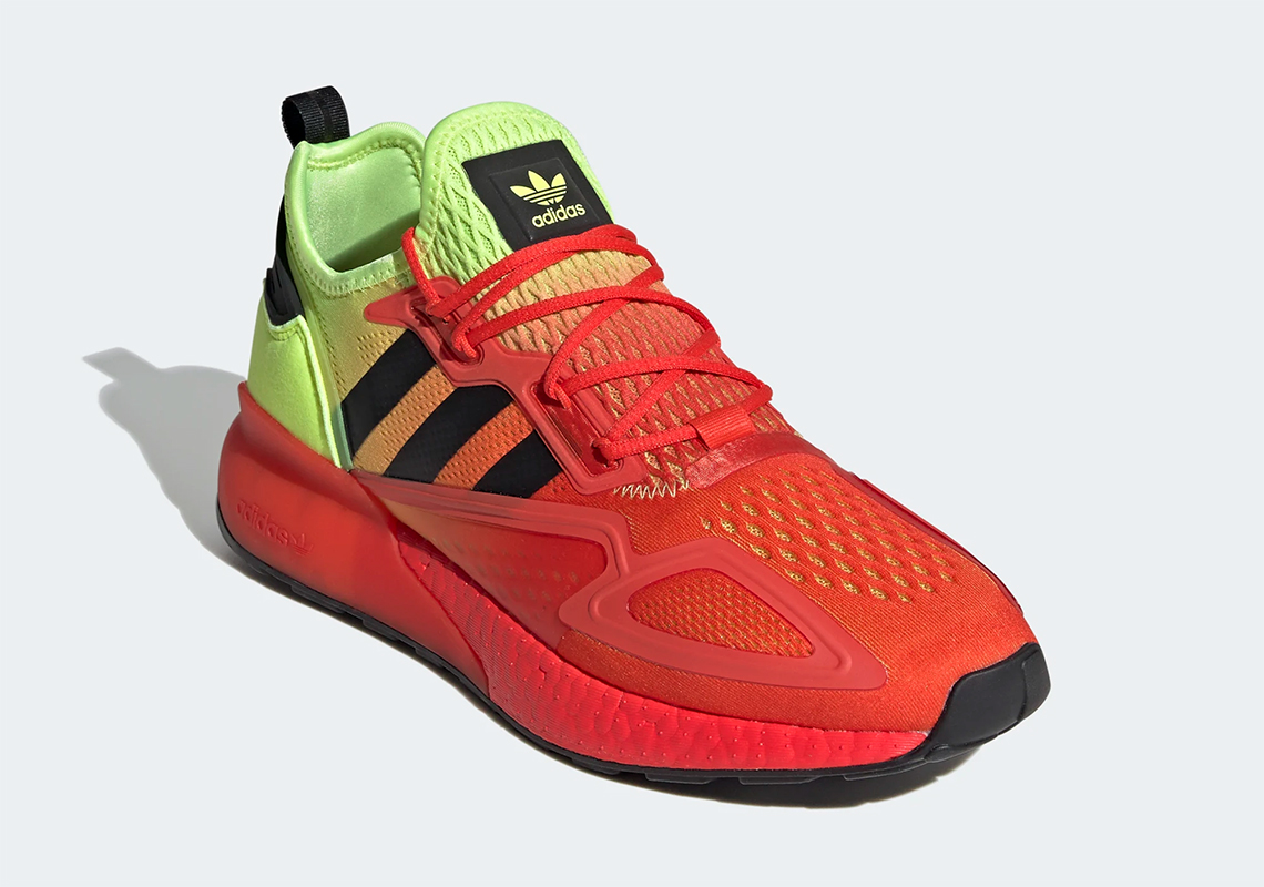 Adidas Zx 2k Boost Solar Yellow Fw0482 2