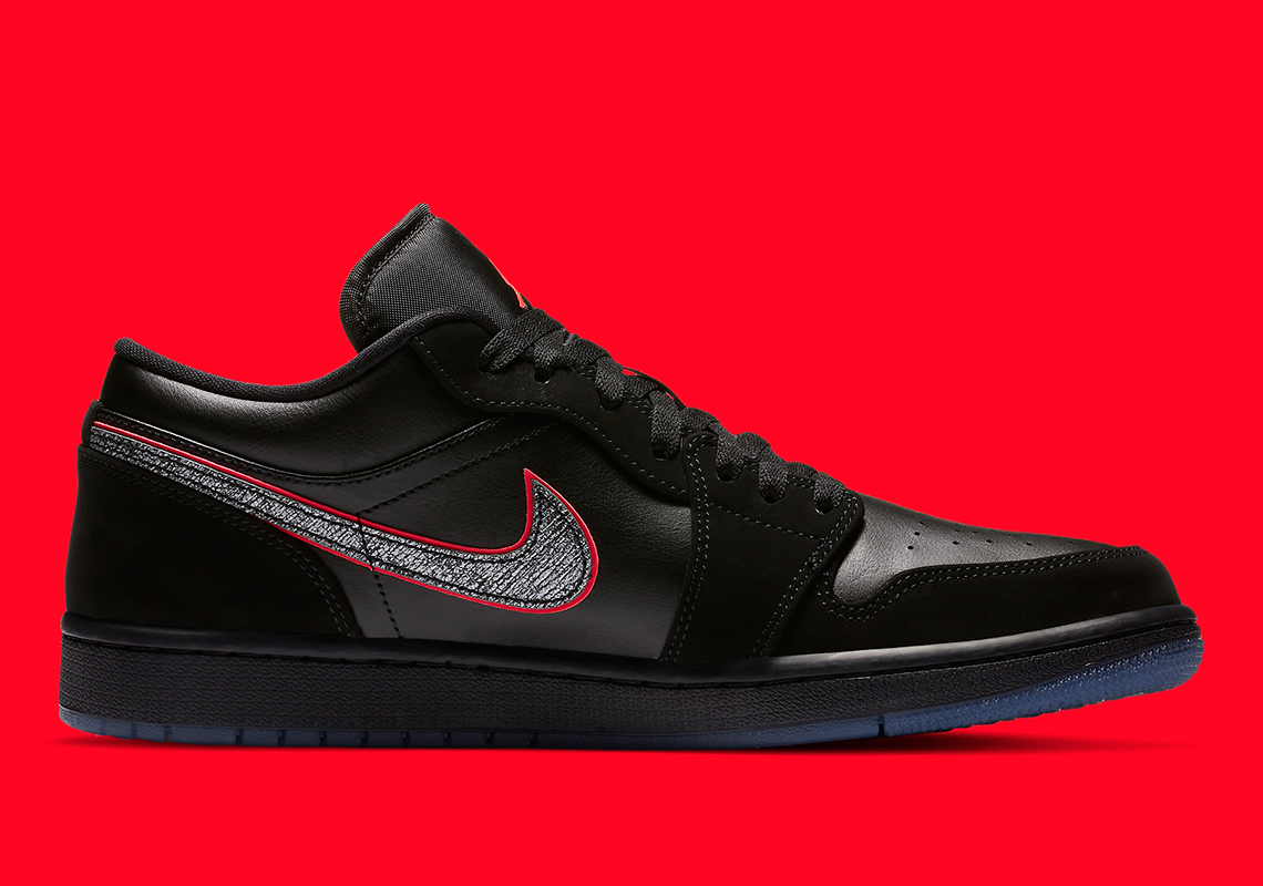Air Jordan 1 Low Black Red Orbit Ck3022 0061 4