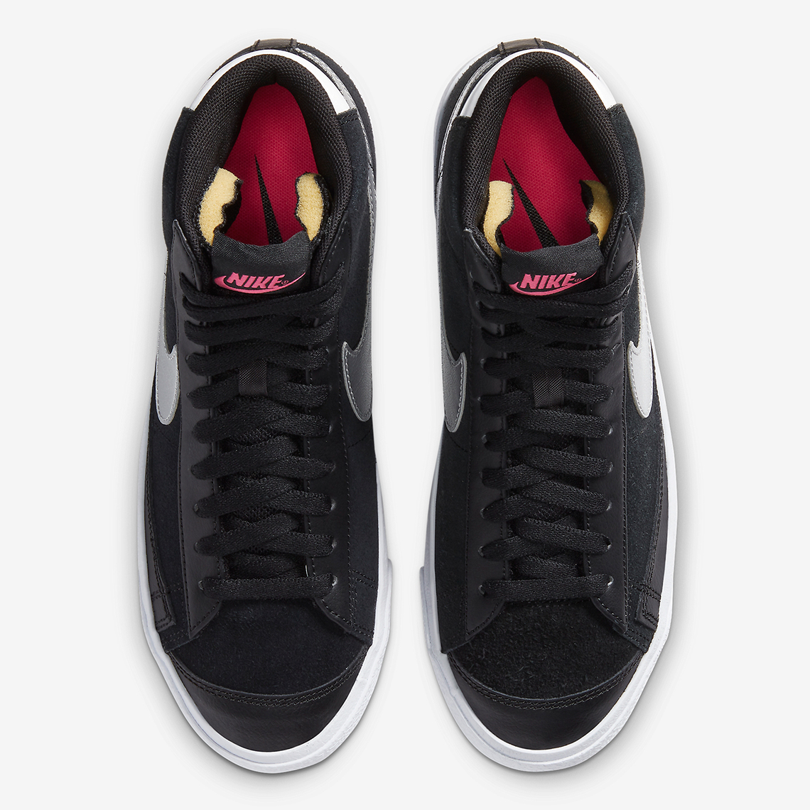 Nike Blazer Mid 77 Black Silver Da4283 001 5