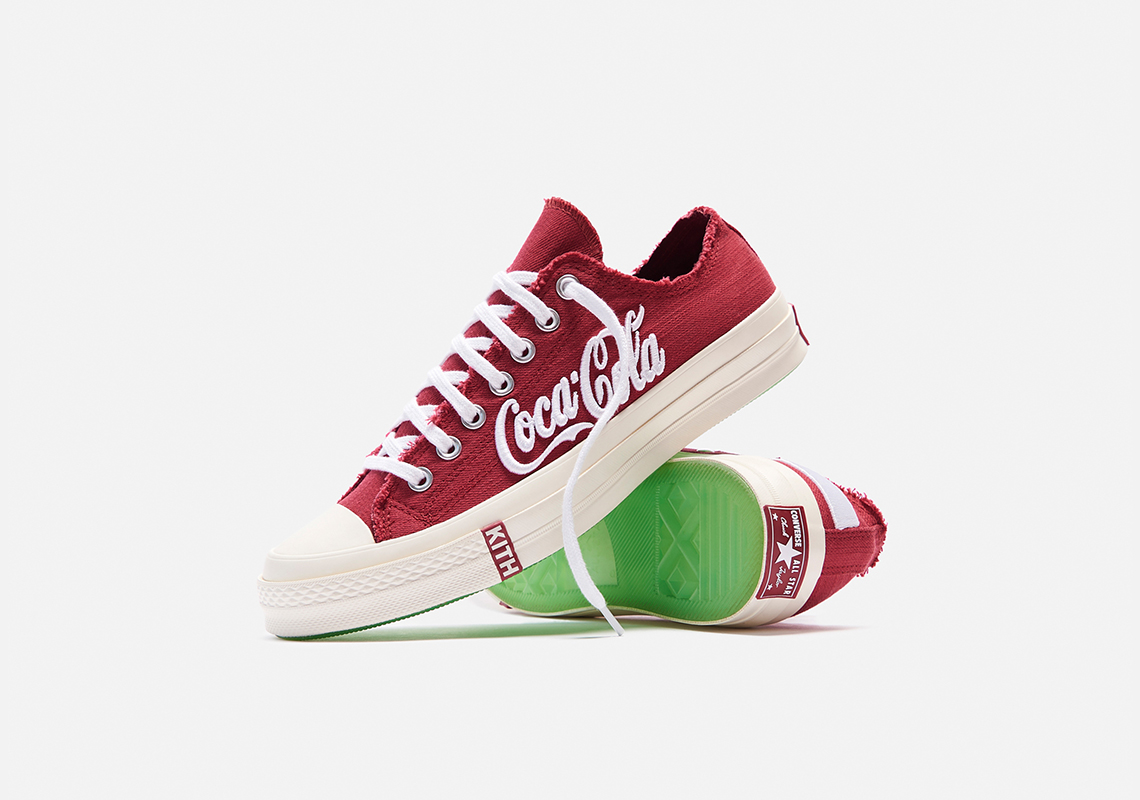 Kith Coca Cola Converse Chuck 70 Low Red 1