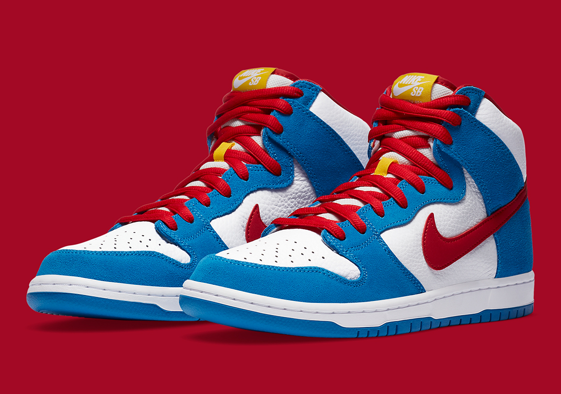 Where To Buy The Nike SB Dunk High "Doraemon"