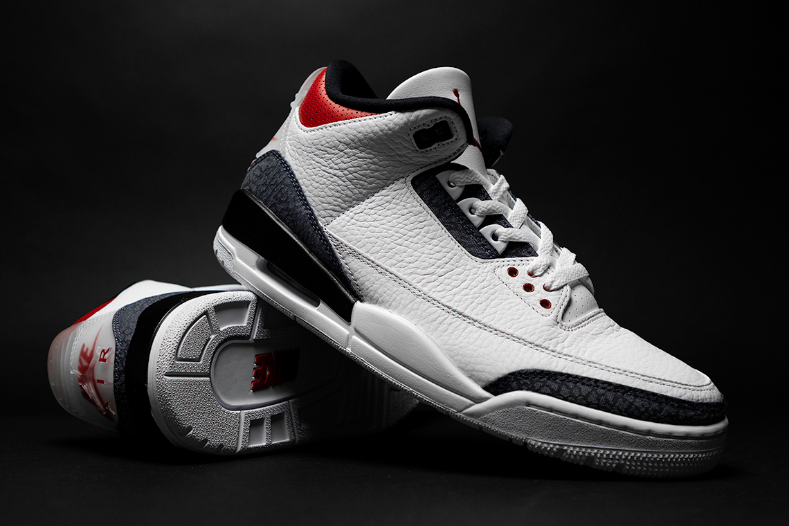 Beauty Shots Of The Air Jordan 3 "Japanese Denim"