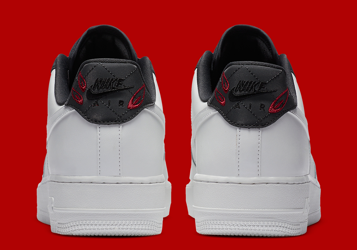 Nike Air Force 1 White Black Red Cj1629 100 8