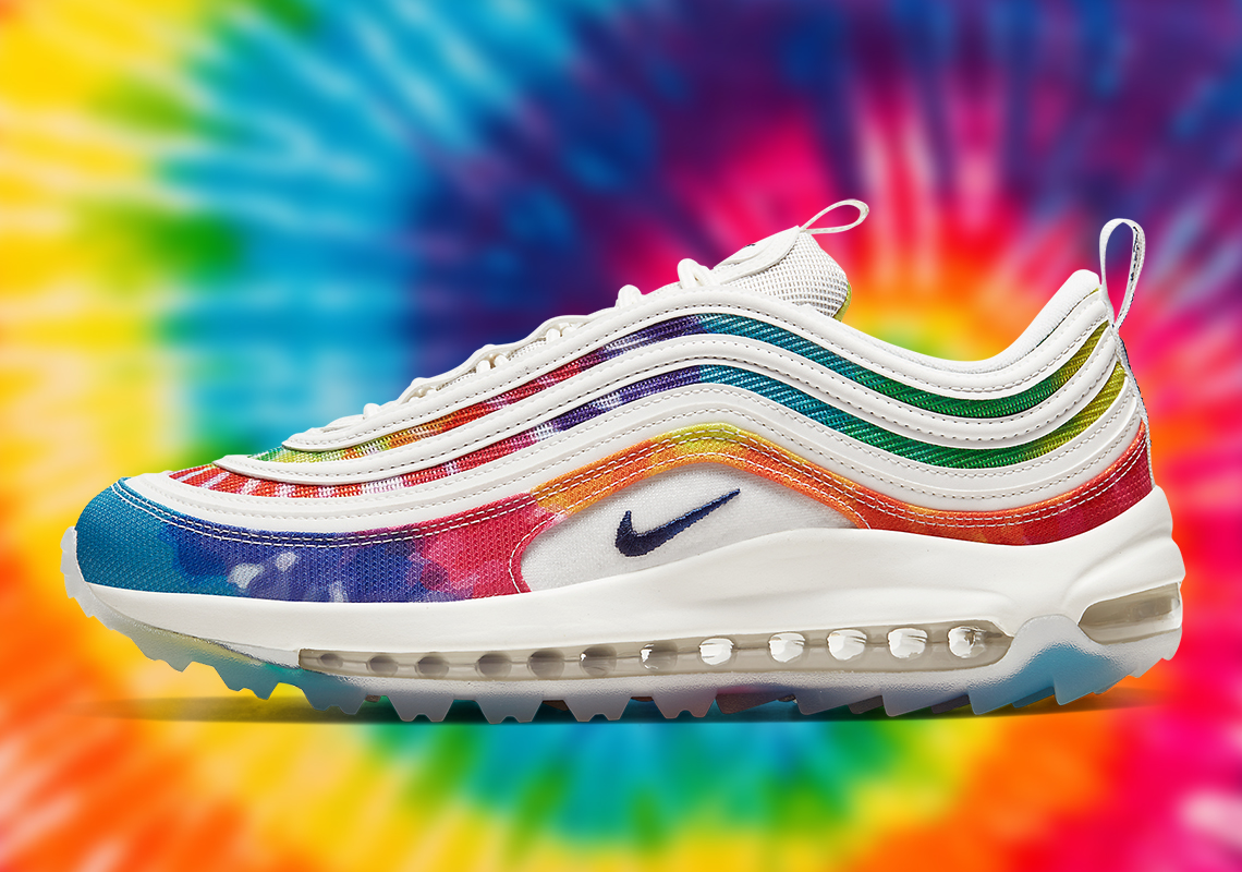 Nike Releases An Air Max 97 Golf "Tie Dye" Ahead Of PGA Championship