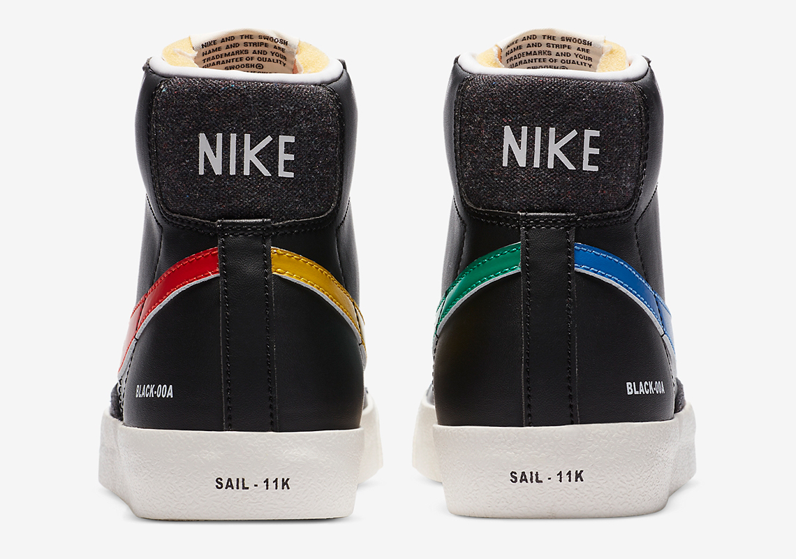Nike Blazer Mid Black Color Code Da2142 046 2