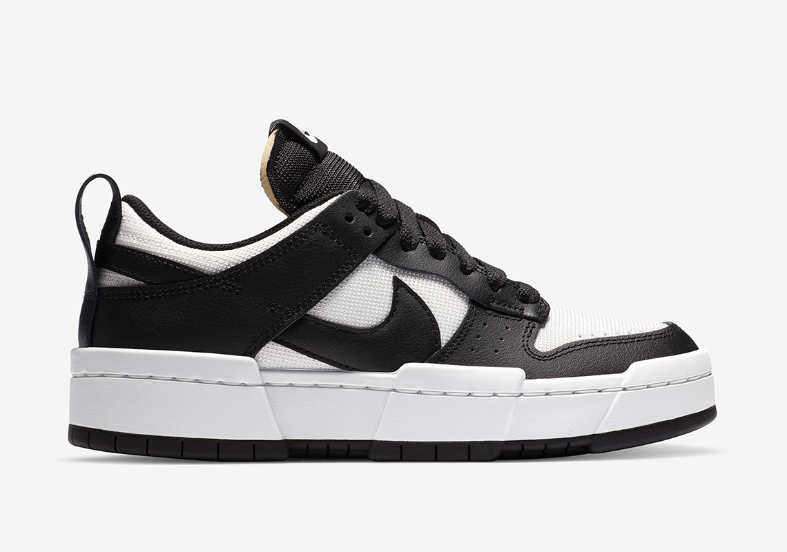 Nike Dunk Low Disrupt Womens White Black 1