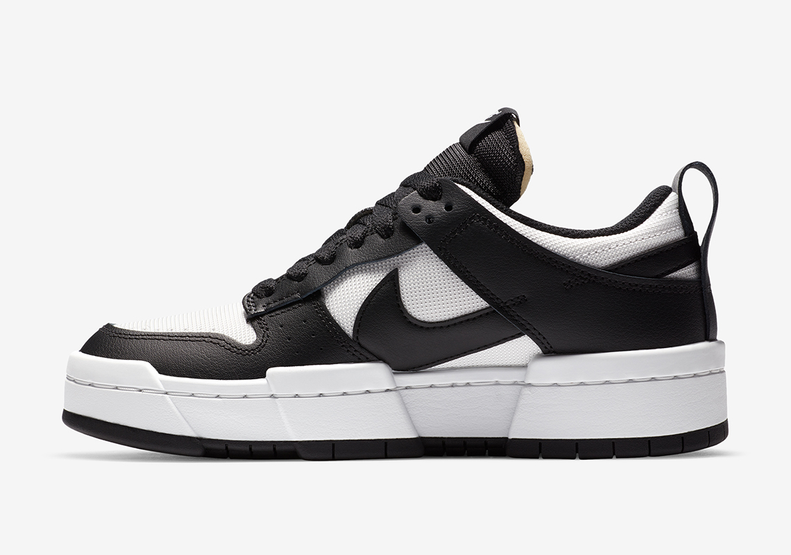 Nike Dunk Low Disrupt Womens White Black 4