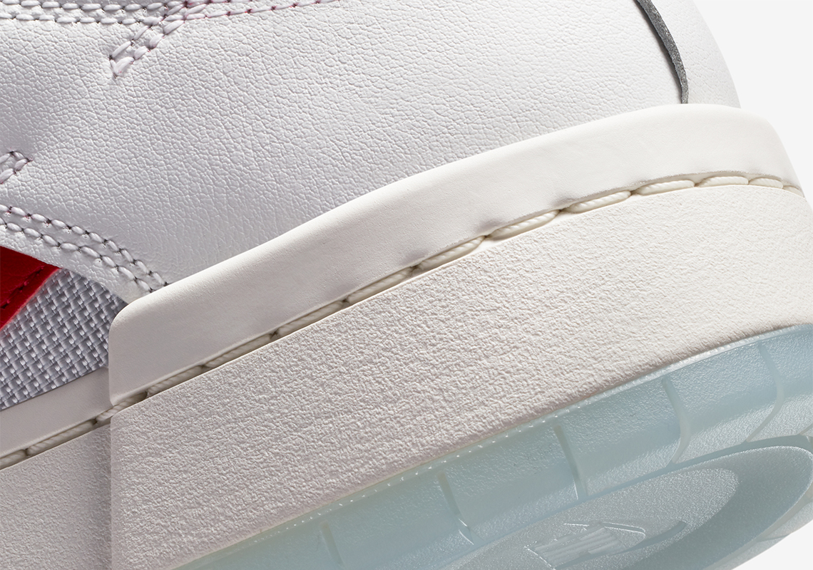 Nike Dunk Low Disrupt Womens White Red 2