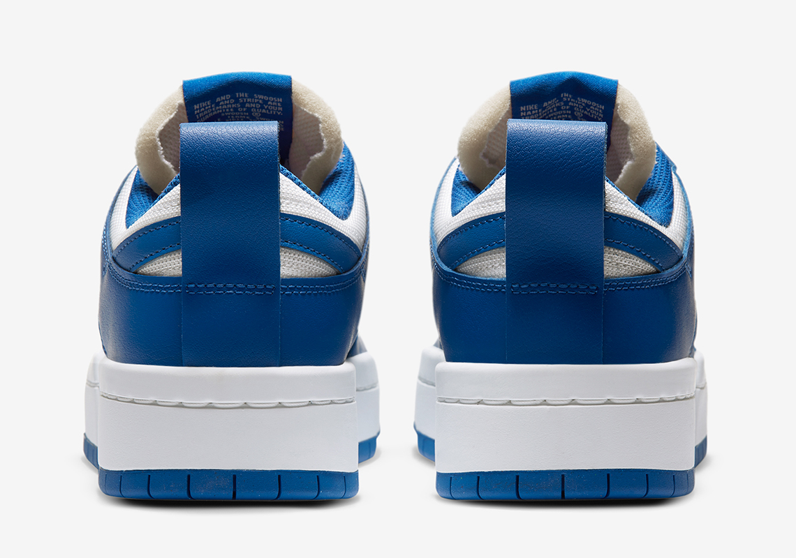 Nike Dunk Low Disrupt Womens White Royal Blue 2