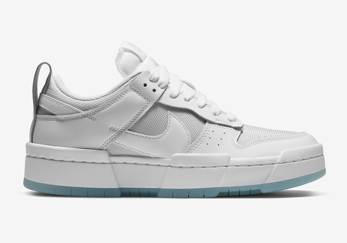 Nike Dunk Low Disrupt Womens White White 1