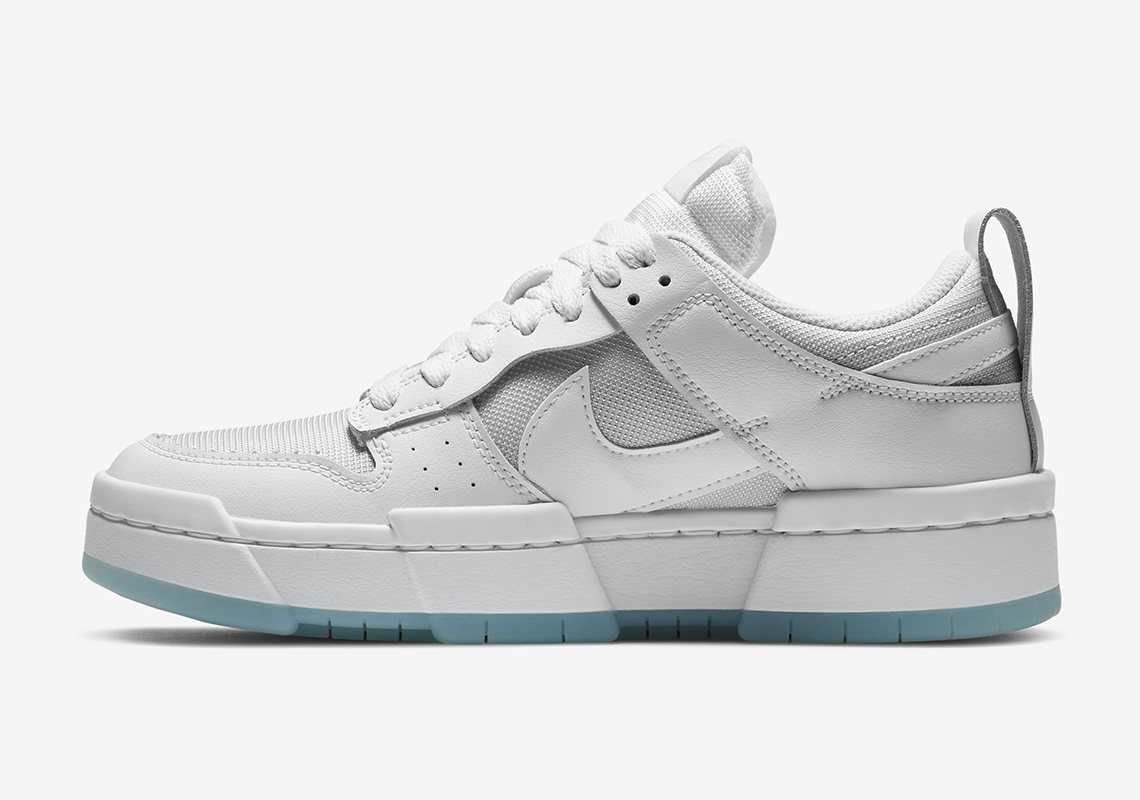 Nike Dunk Low Disrupt Womens White White 4
