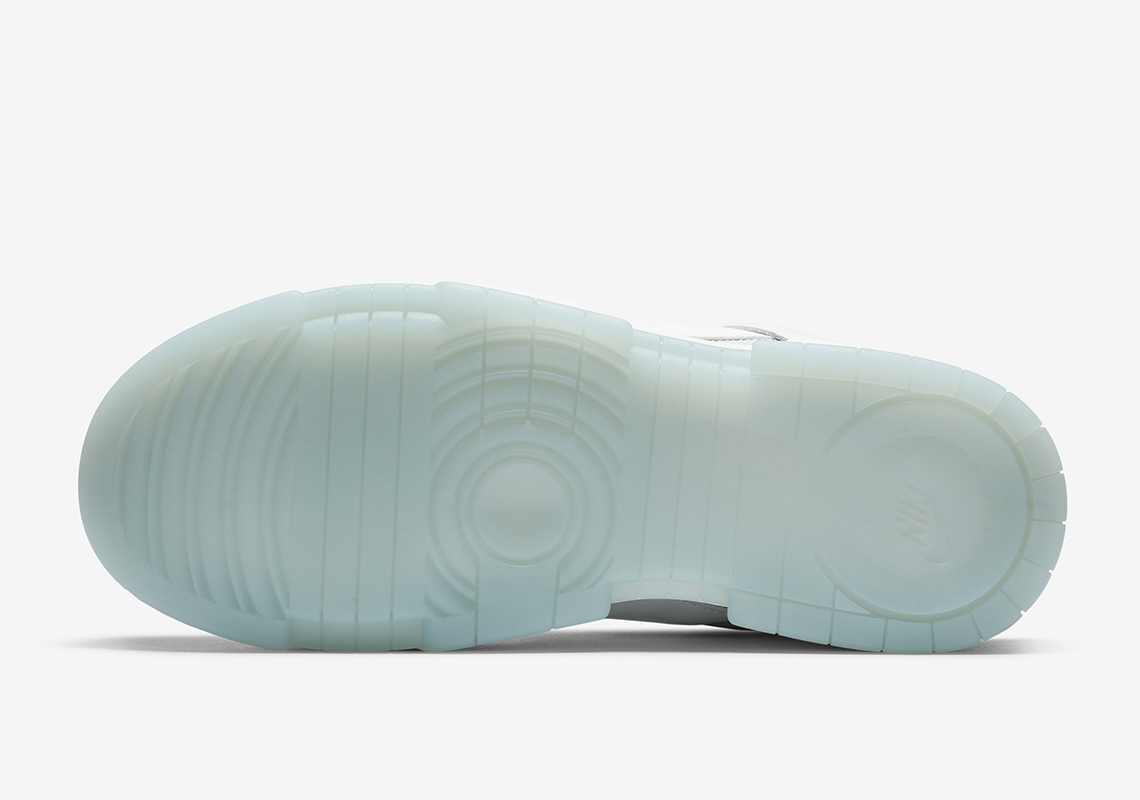 Nike Dunk Low Disrupt Womens White White 6