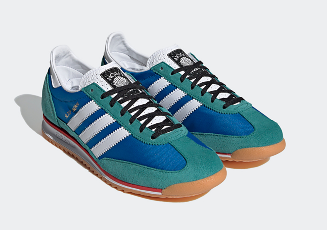 Noah Adidas Sl 72 Green Blue 1