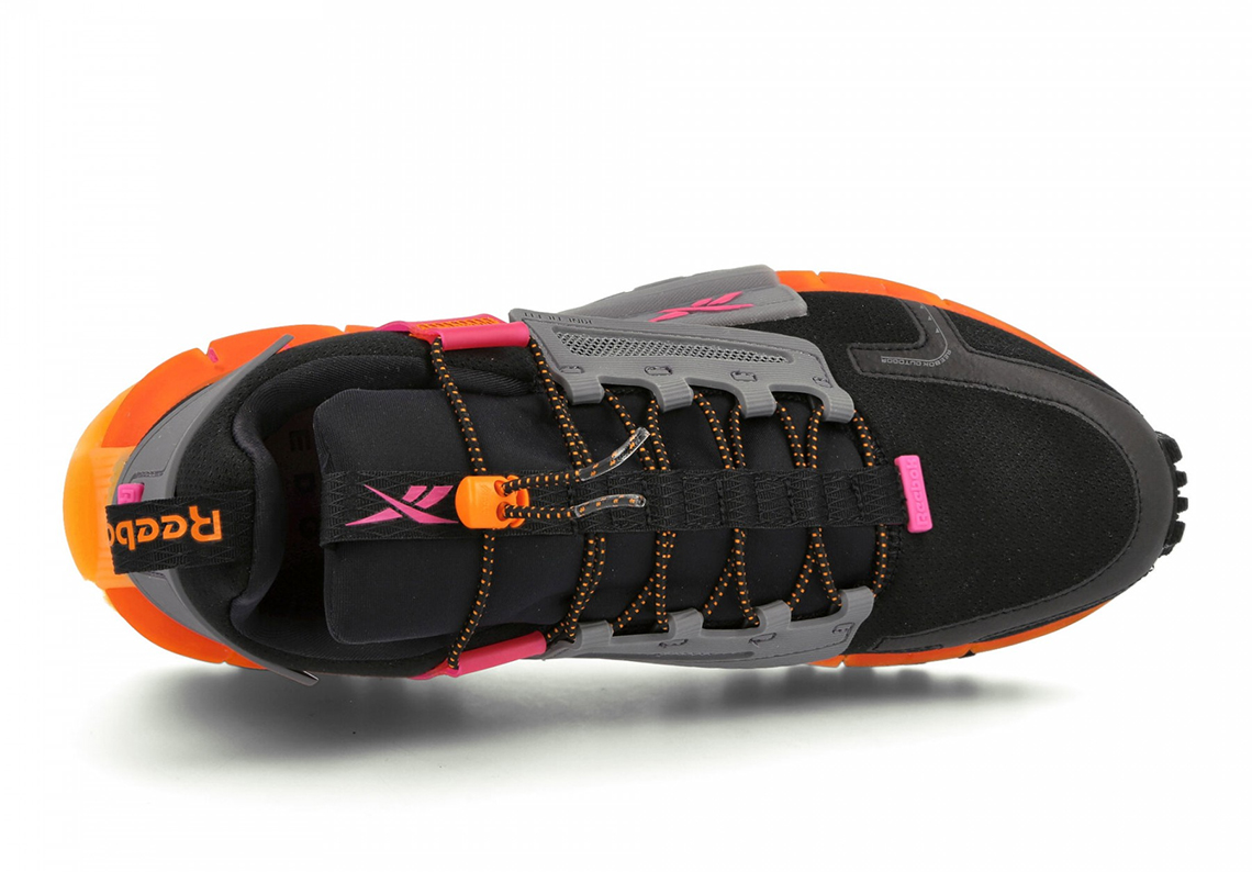 Reebok Zig Kinetica Edge Black Pink Fu8182 3
