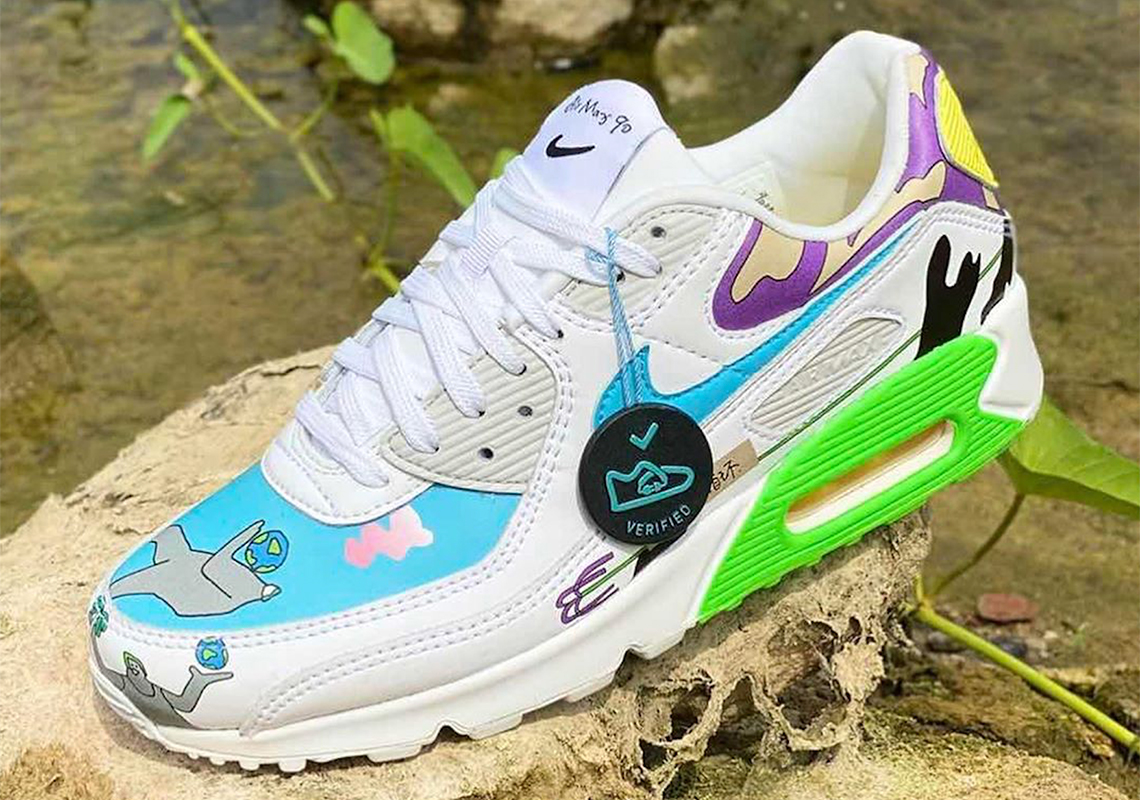 First Look At The Ruohan Wang x Nike Air Max 90