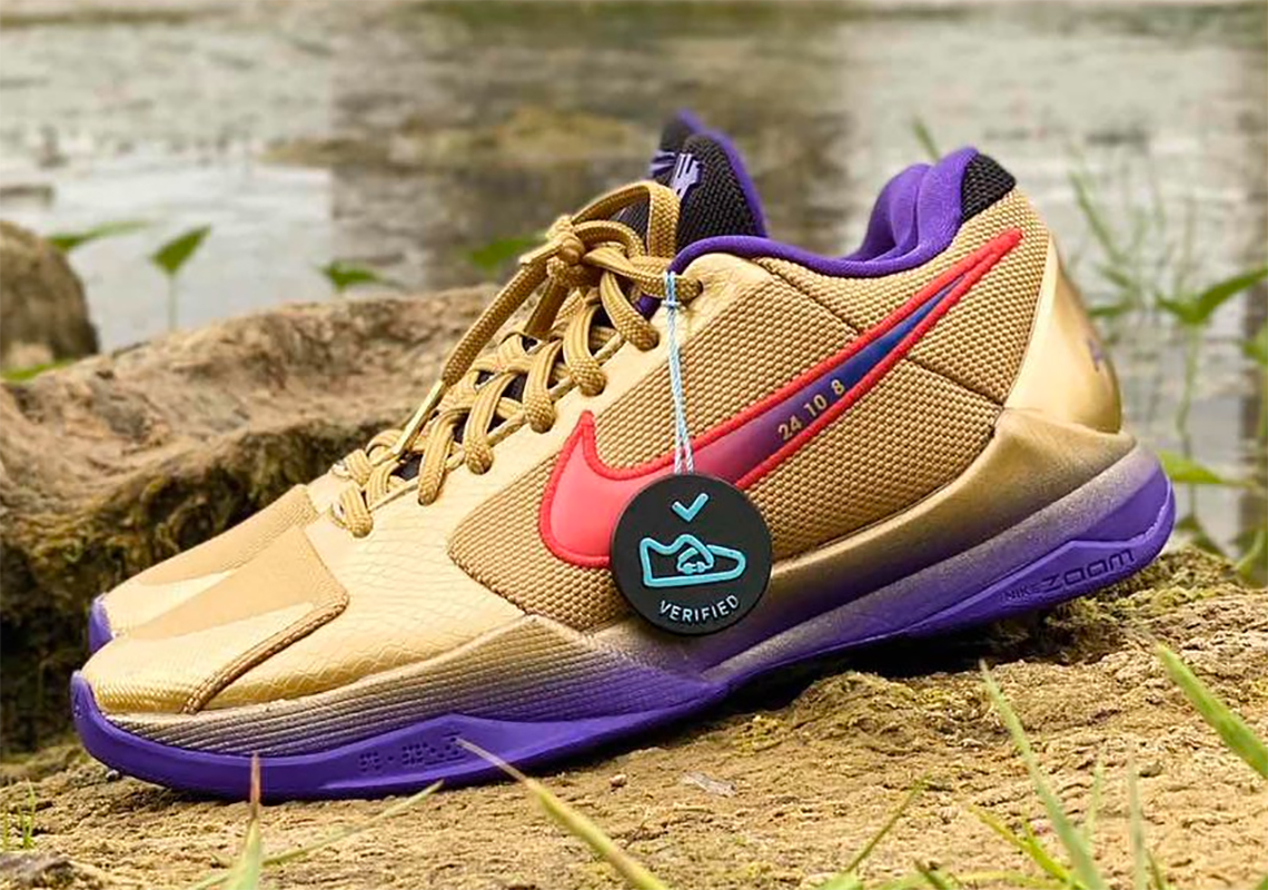 First Look At The UNDEFEATED x Nike Kobe 5 Protro “Hall of Fame”