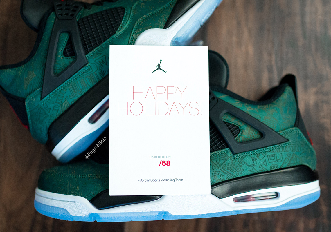 Air Jordan 5 Green Laser Pe Photos 5