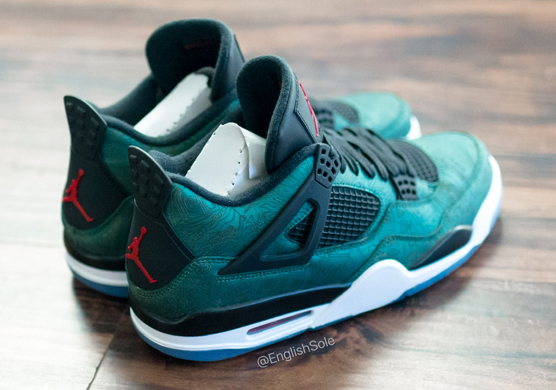 Air Jordan 5 Green Laser Pe Photos 7