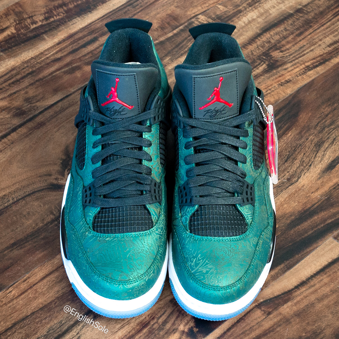 Air Jordan 5 Green Laser Pe Photos 9