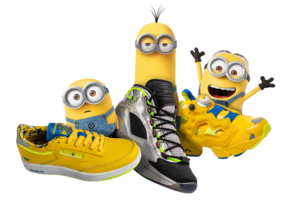 Reebok And Illumination Officially Unveil “Minions: The Rise of Gru” Collection