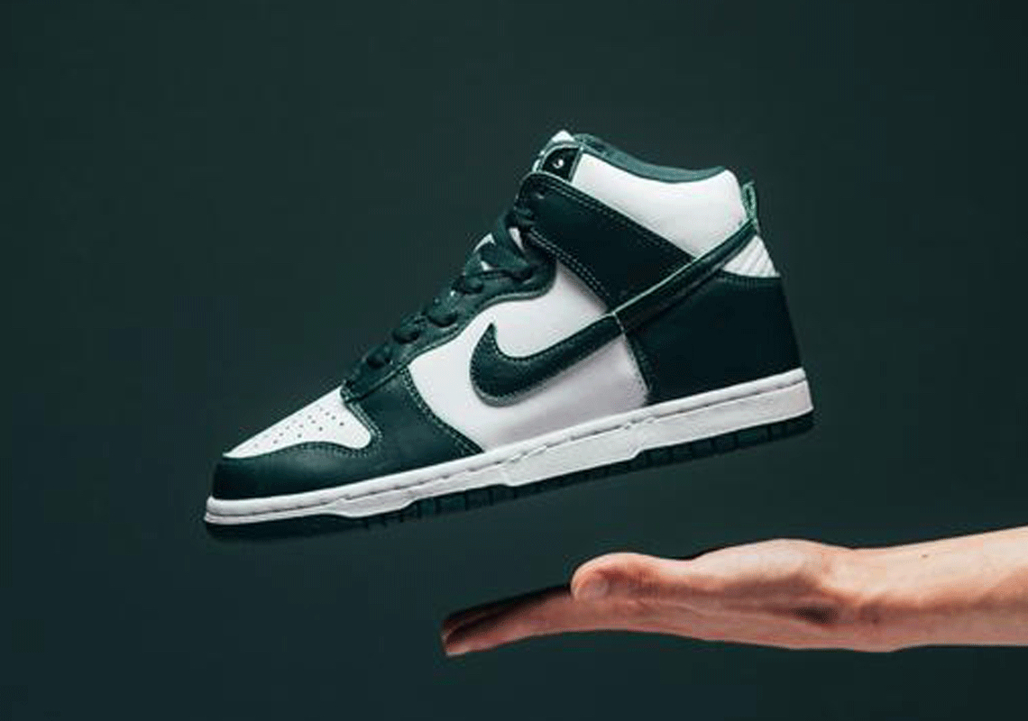 The Nike Dunk High SP “Spartan Green” Releases Tomorrow