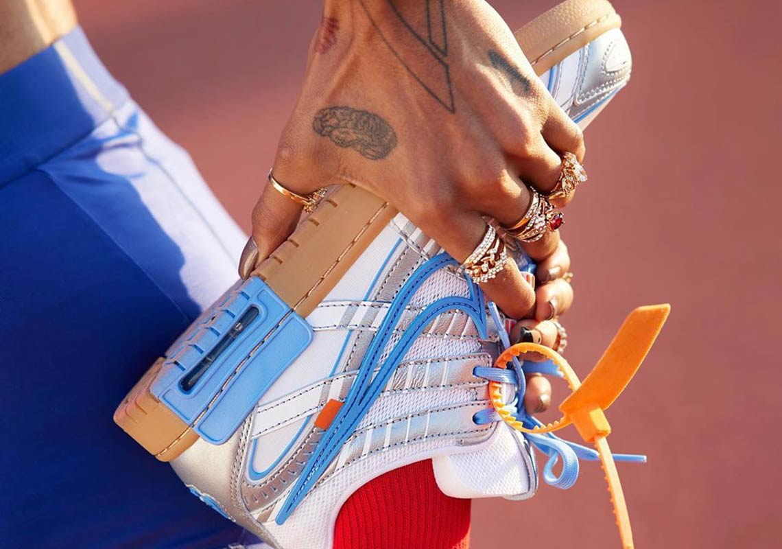 Off White Nike Rubber Dunk University Blue 1