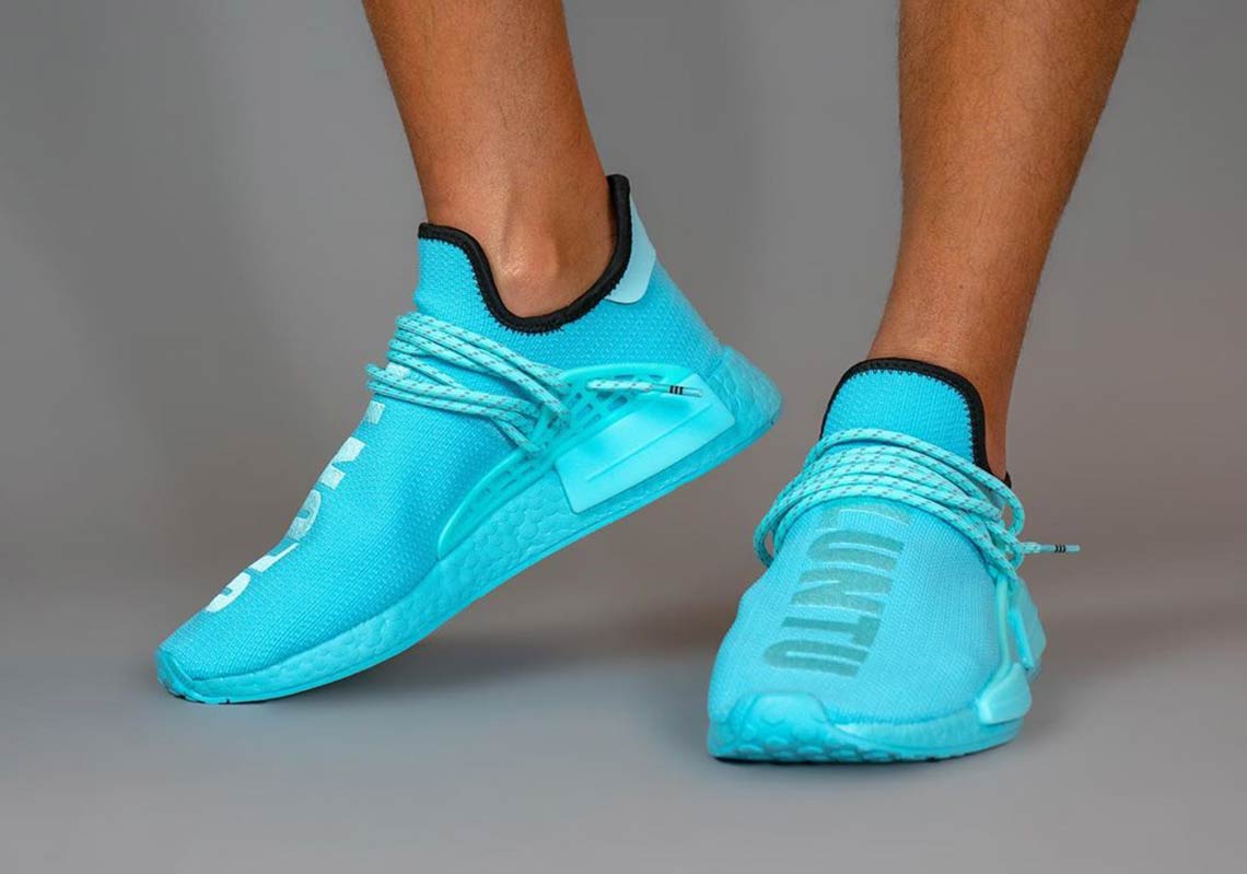 Pharrell Adidas Nmd Hu Blue Gy0094 7