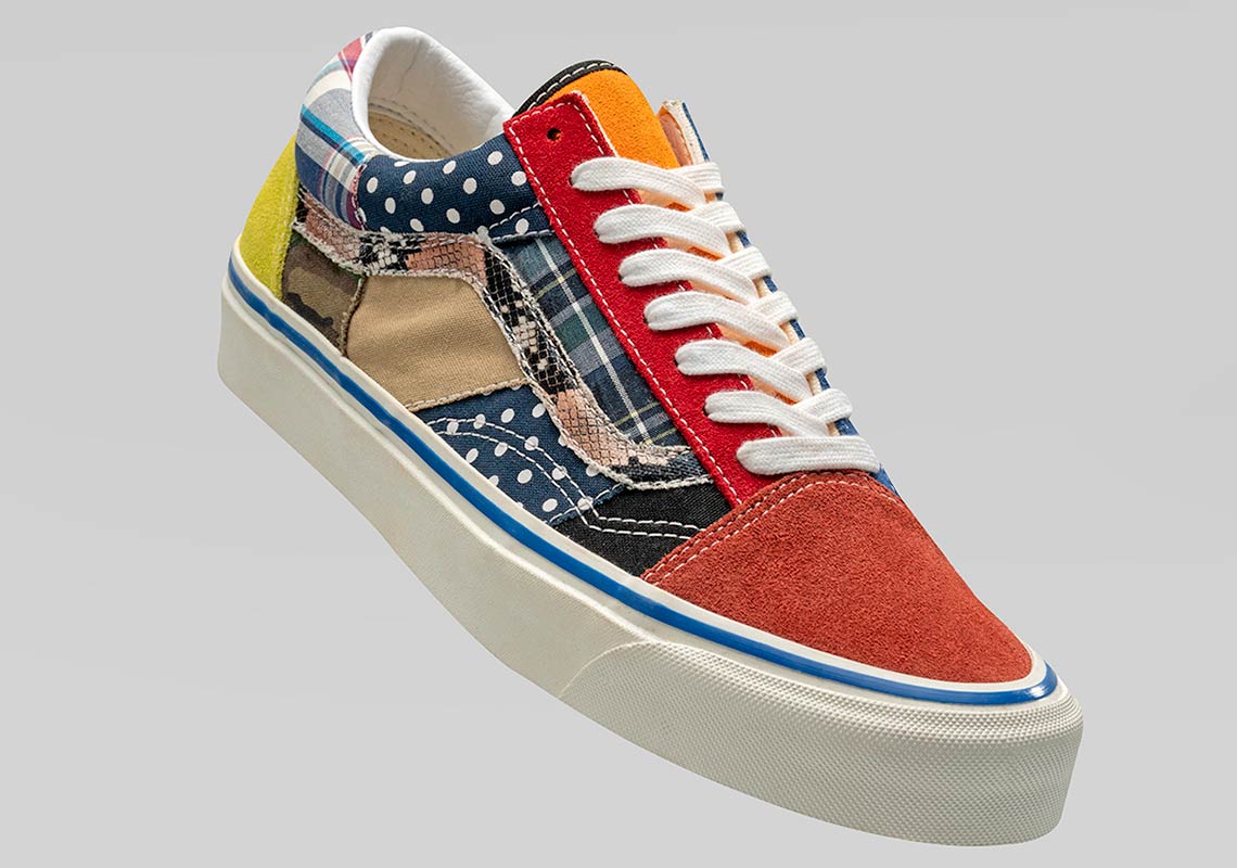 Size? And Vans Patchwork The Old Skool For The Fourth Installment In Their “Factory Floor” Series