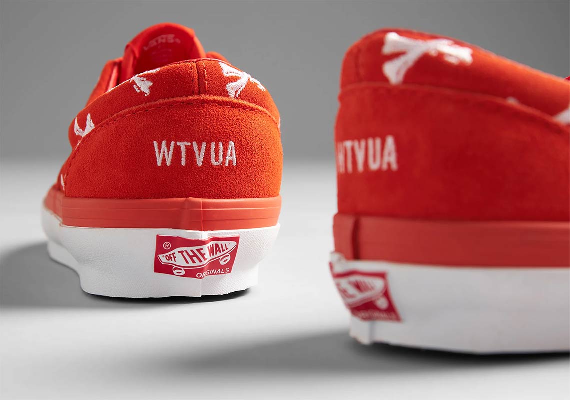 Wtaps Vans Era Bones 2020 Red 5