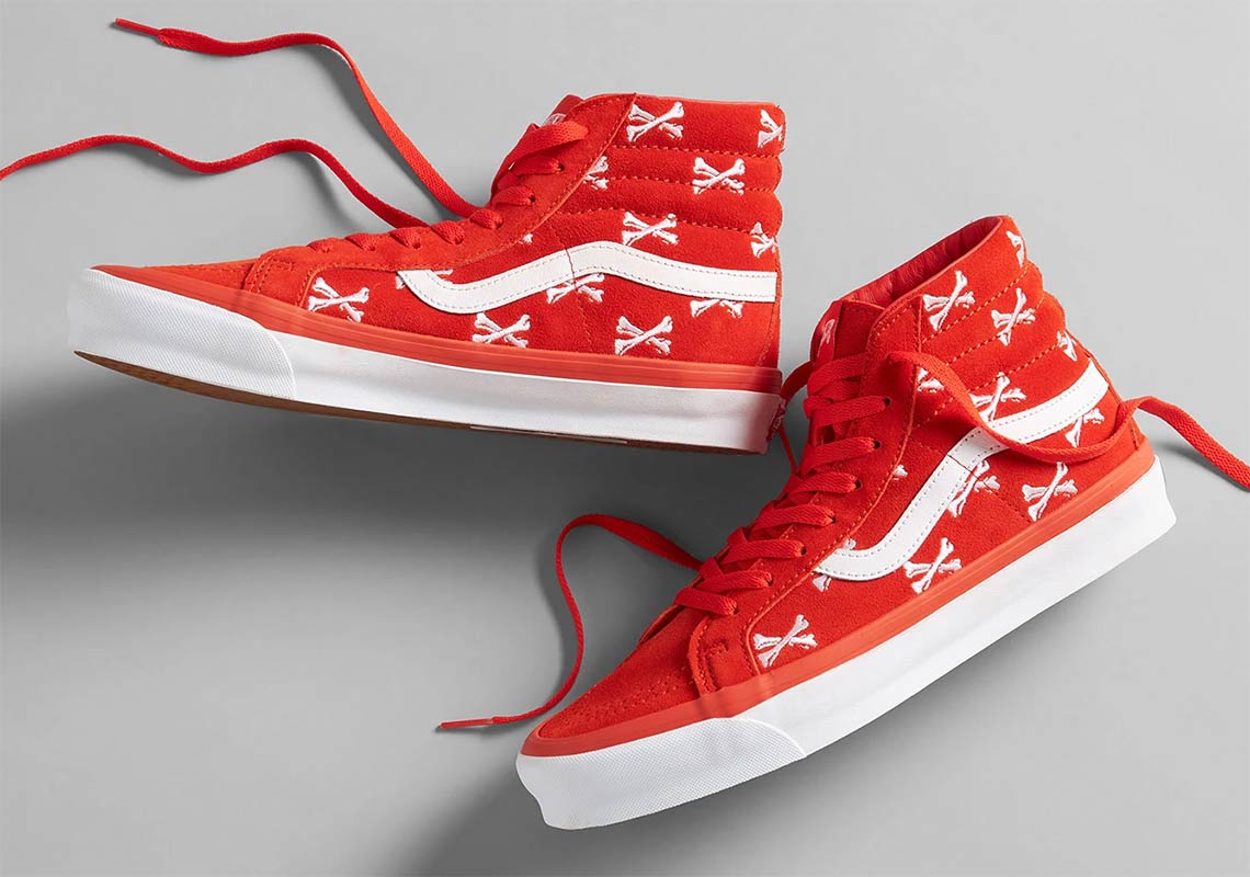 Wtaps Vans Sk8 Hi Bones 2020 Red Release Info 1