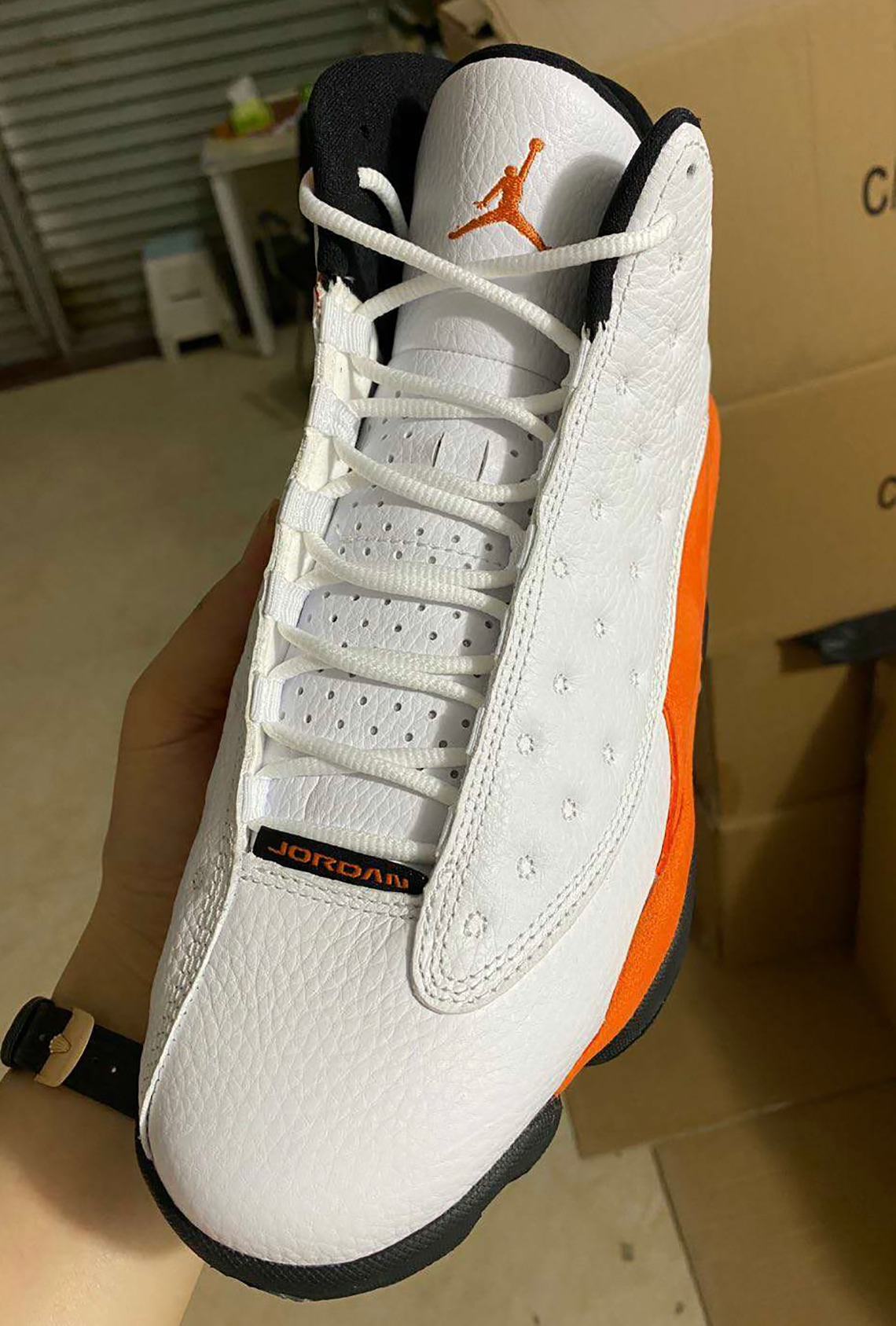 Air Jordan 13 Starfish Orange 414571 108 4