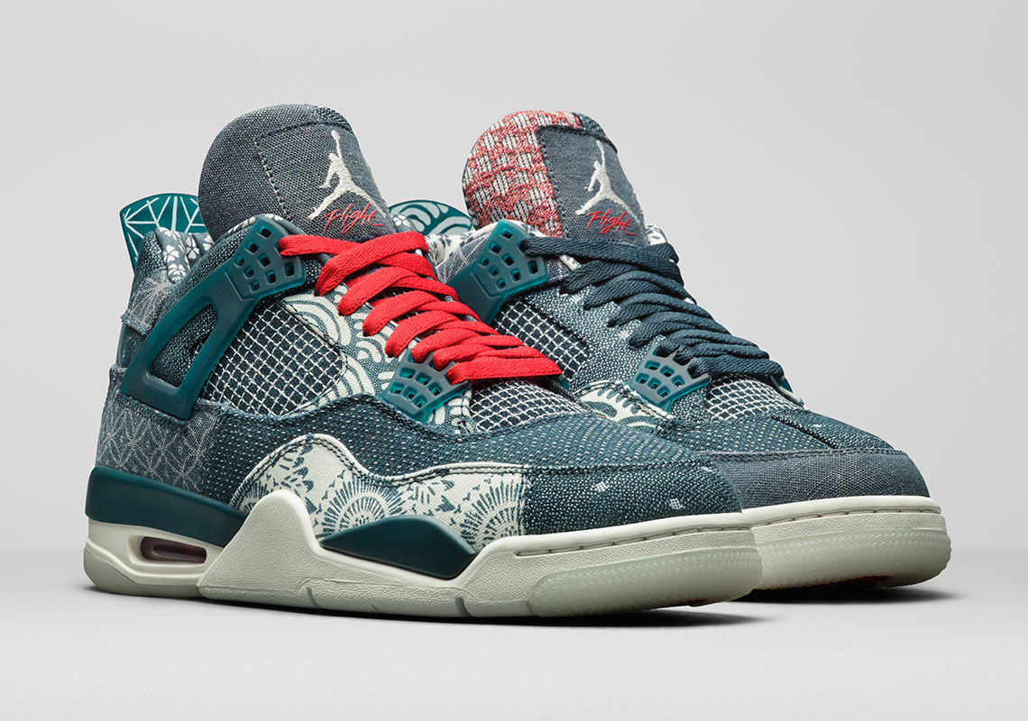The Patchworked Air Jordan 4 “Deep Ocean” Will Release Outside Of North America