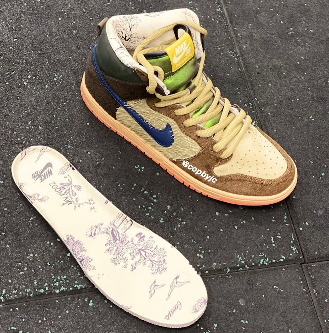 Concepts Nike Sb Dunk High Duck 1