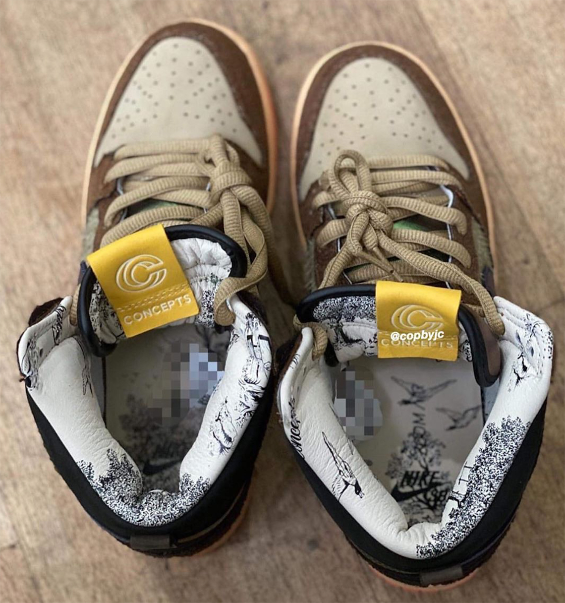 Concepts Nike Sb Dunk High Duck 3