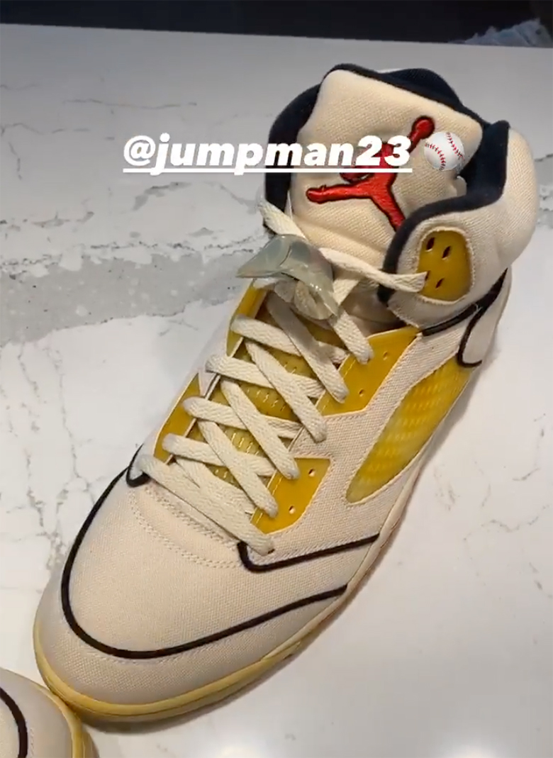 Dexter Fowler Air Jordan 5 Pe 4