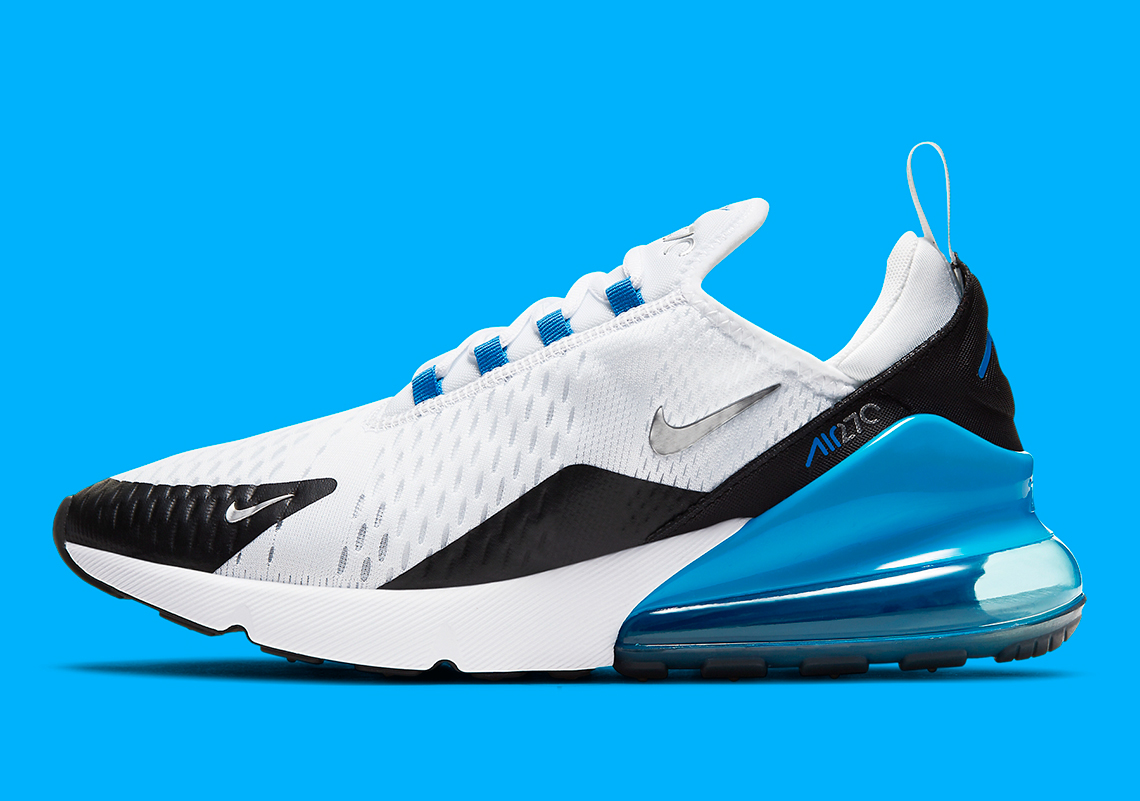 The Nike Air Max 270 Perfectly Embodies The Classic “Laser Blue” Colorway