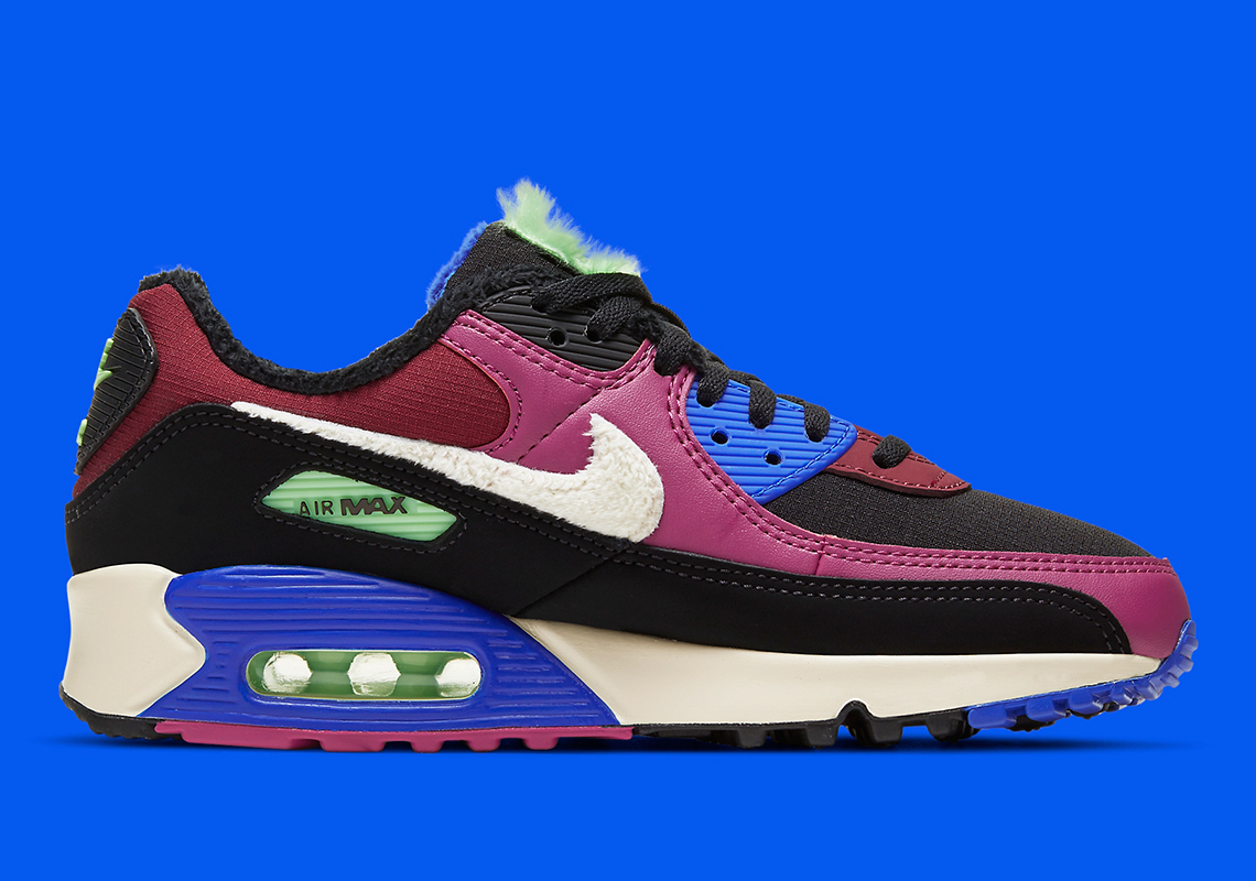 Nike Air Max 90 Fur Multi Color Ct1891 500 6