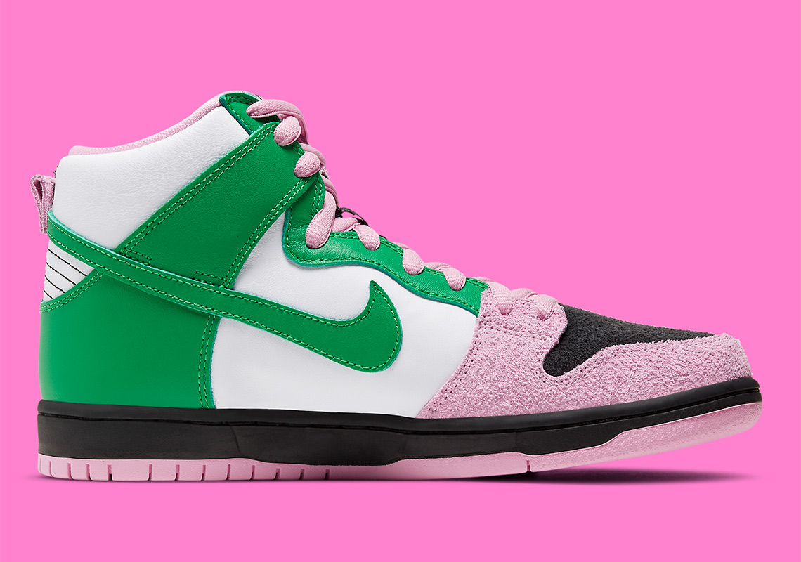 Nike Sb Dunk High Invert Celtics Cu7349 001 8