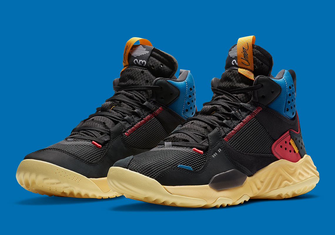 Official Images Of The Union LA x Jordan Delta Mid “Off Noir”