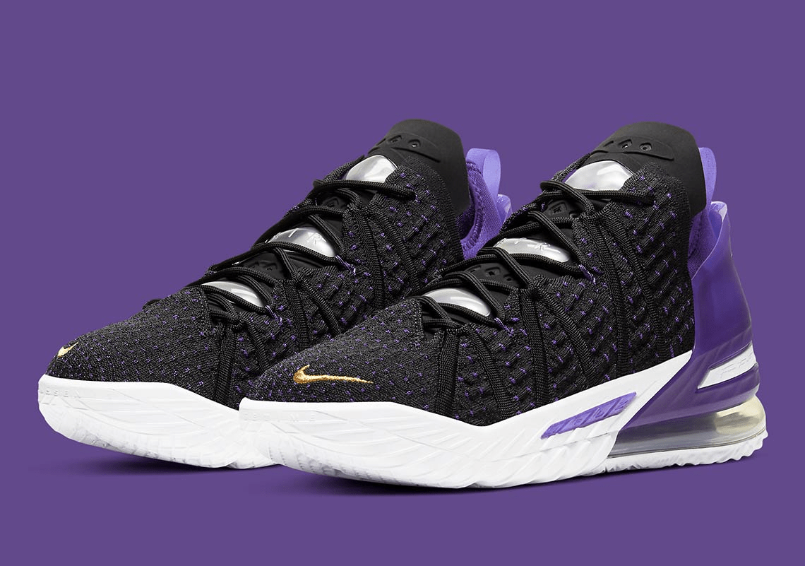 Nike Lebron 18 Lakers Cq9283 004 4
