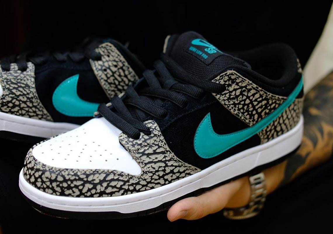 Best Look Yet At The Nike SB Dunk Low “atmos Elephant”