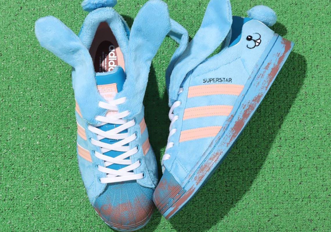 Melting Sadness Turns The adidas Superstar Into A Bunny-Shaped Plush