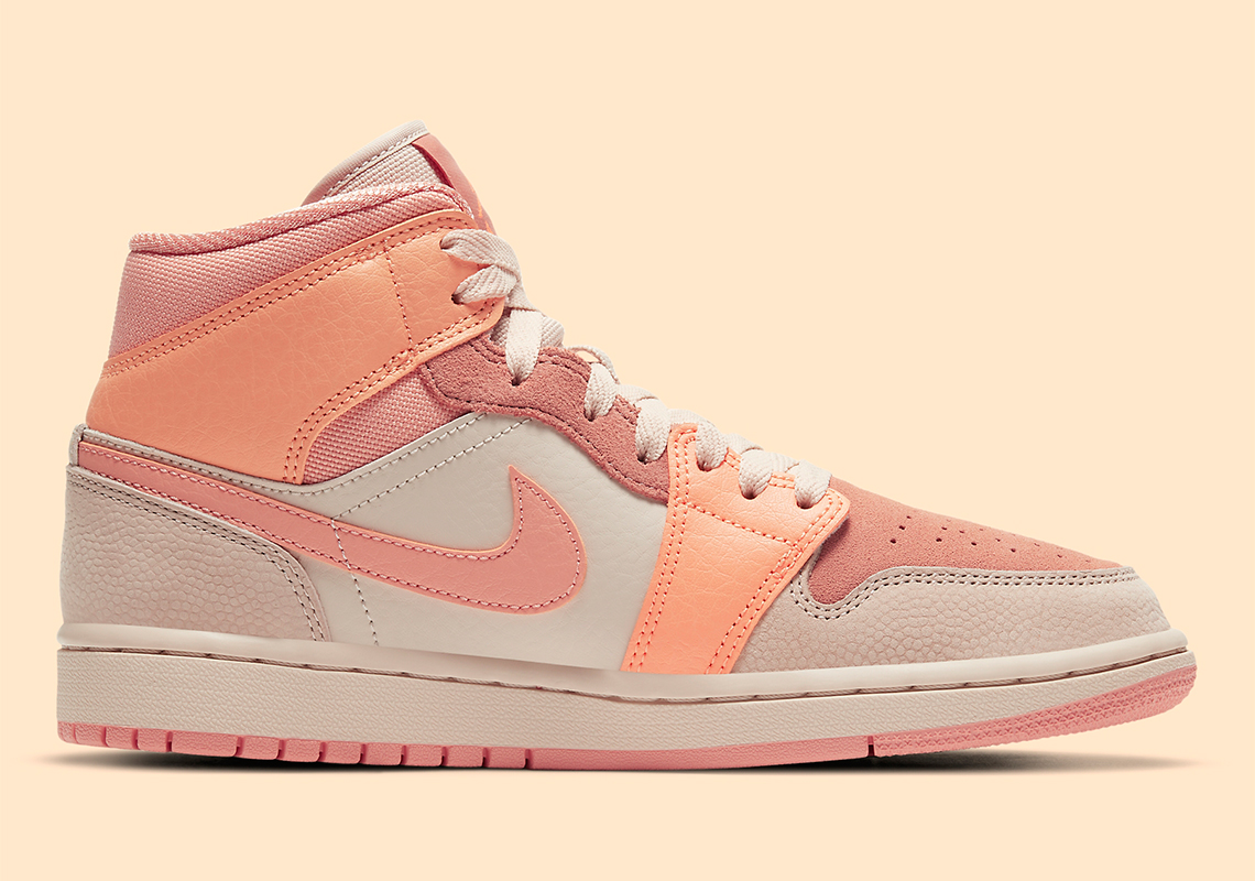 Air Jordan 1 Mid Dh4270 800 Apricot Orange Apricot Agate Terra Blush 6